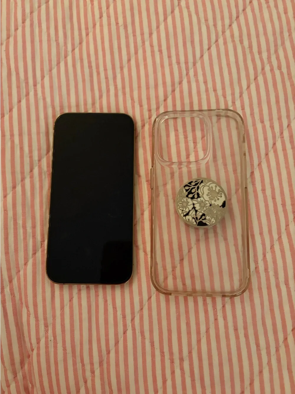 Apple iPhone 14 Pro - Gold Finish, like new. When bought only used for a week.